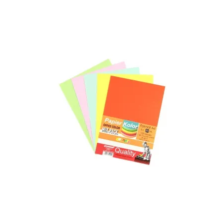 Papier ksero A4/100 kolor mix pastelowy